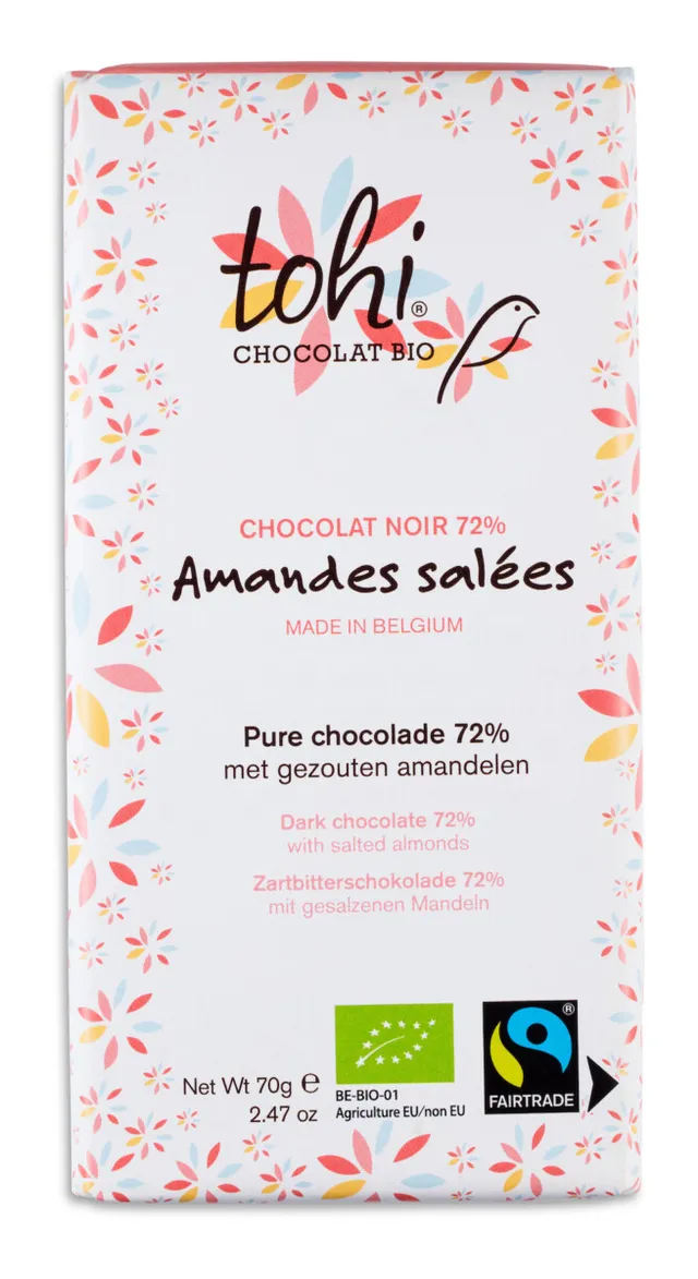 dolfin-collection-tablette-chocolat-noir-amandes-sal-es-70g-72 image 1