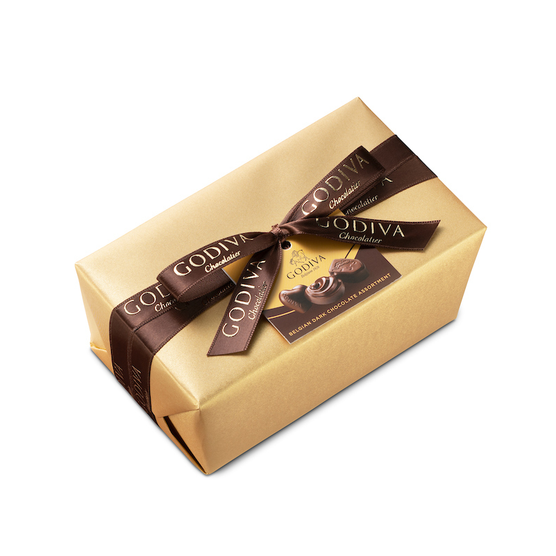 godiva-gold-ballotin-coffret-chocolat-noir-500g-pralin image 3