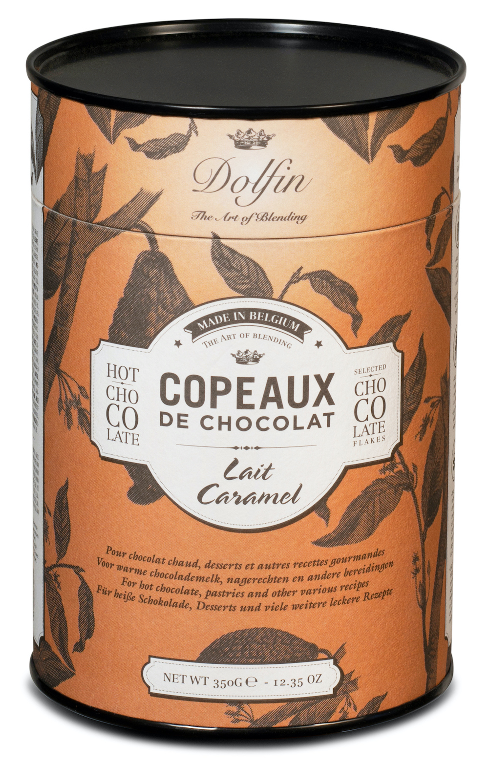 dolfin-copeaux-chocolat-au-lait-caramel-350g image 1