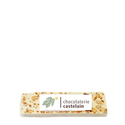 chocolaterie-castelain-confiseries-nougat-blanc-caramel-100g image 1