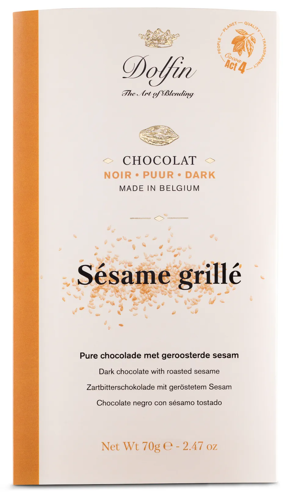 dolfin-s-same-grill-chocolat-noir-60-tablette image 1
