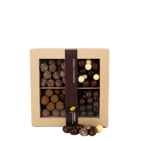 chocolaterie-castelain-picorer-billes-c-r-ales-chocolat-280g-bio image 1