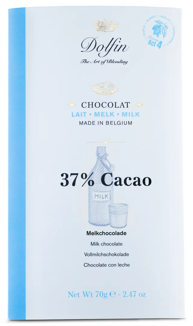 dolfin-37-tablette-chocolat-au-lait-doux-vanille-format-classique image 1