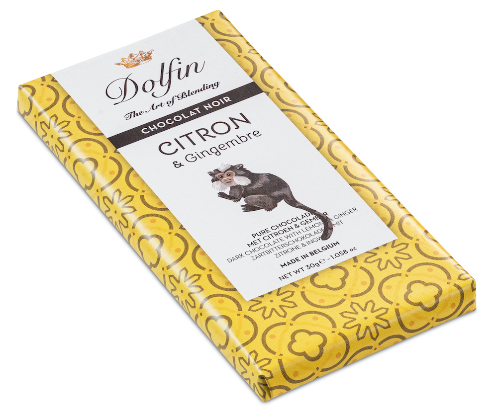 dolfin-carnets-de-voyage-citron-gingembre-tablette-noir-30g image 2