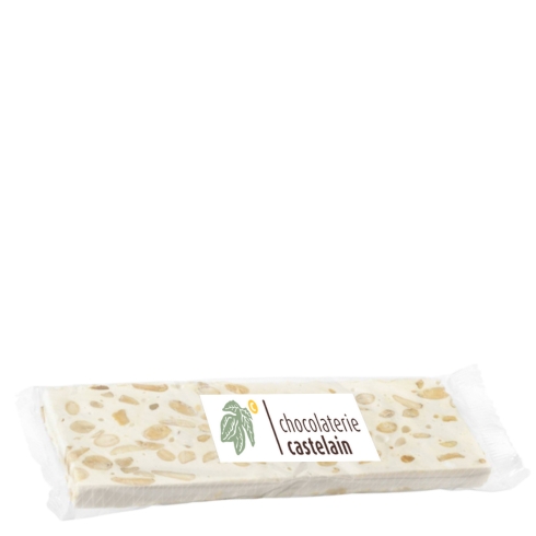 chocolaterie-castelain-confiseries-nougat-blanc-100g-miel-lavande image 1