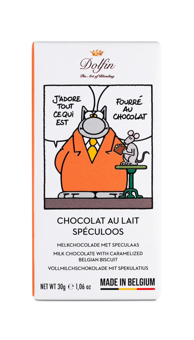 dolfin-le-chat-sp-culoos-tablette-chocolat-au-lait-30g image 1