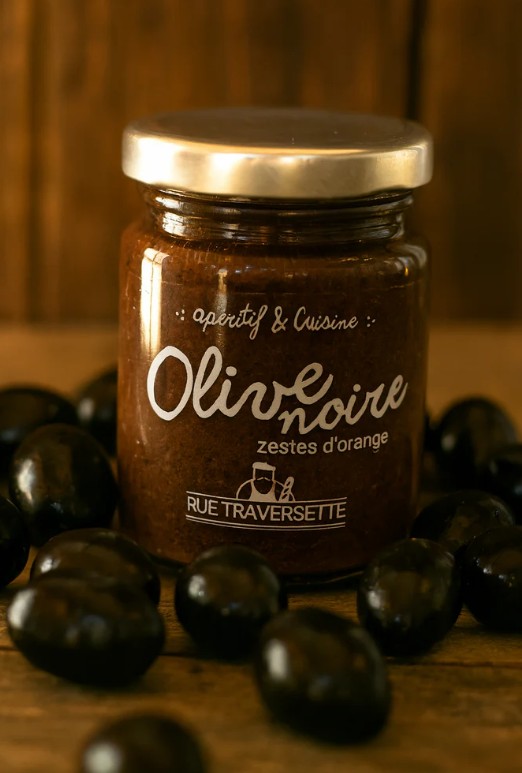 chocolaterie-castelain-picerie-sal-e-tartinade-olive-noire-orange-95g image 2