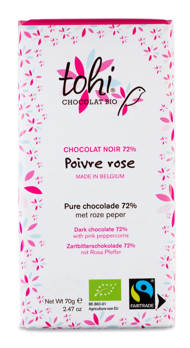 dolfin-collection-dolfin-poivre-rose-tablette-chocolat-noir-bio-70g image 1