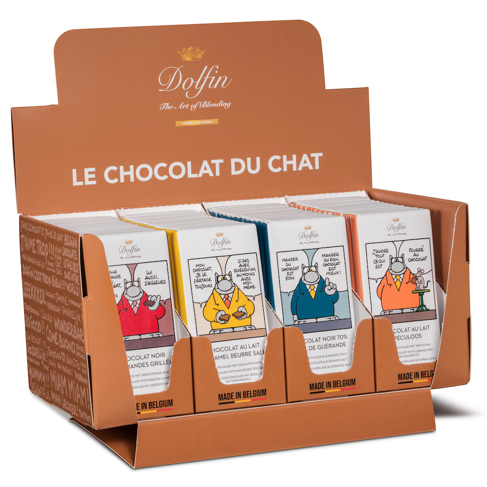 dolfin-le-chat-display-tablettes-70g-lot-4x15 image 2
