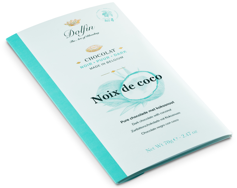 dolfin-noix-de-coco-tablette-chocolat-noir-70g-coco-caram-lis-e image 2
