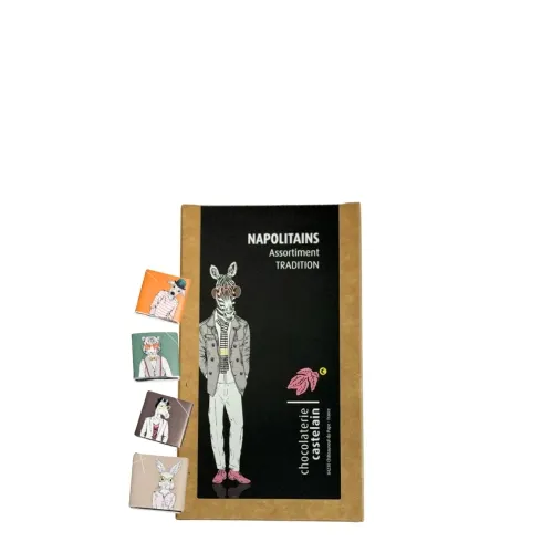 castelain-picorer-napolitain-tradition-bio-250g-4-choc image 1