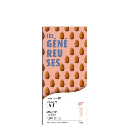 castelain-tablettes-g-n-reuses-chocolat-lait-150g-amandes-sel image 1