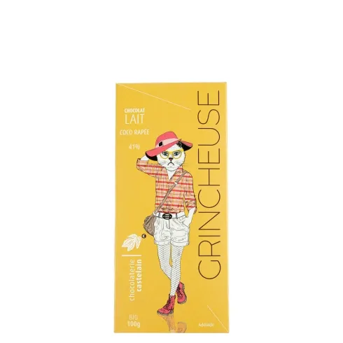 chocolaterie-castelain-traditions-tablette-lait-41-coco-100g-bio image 1