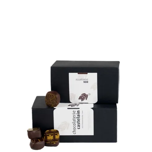 chocolaterie-castelain-ballotins-chocolats-noirs-240g-pralin image 1