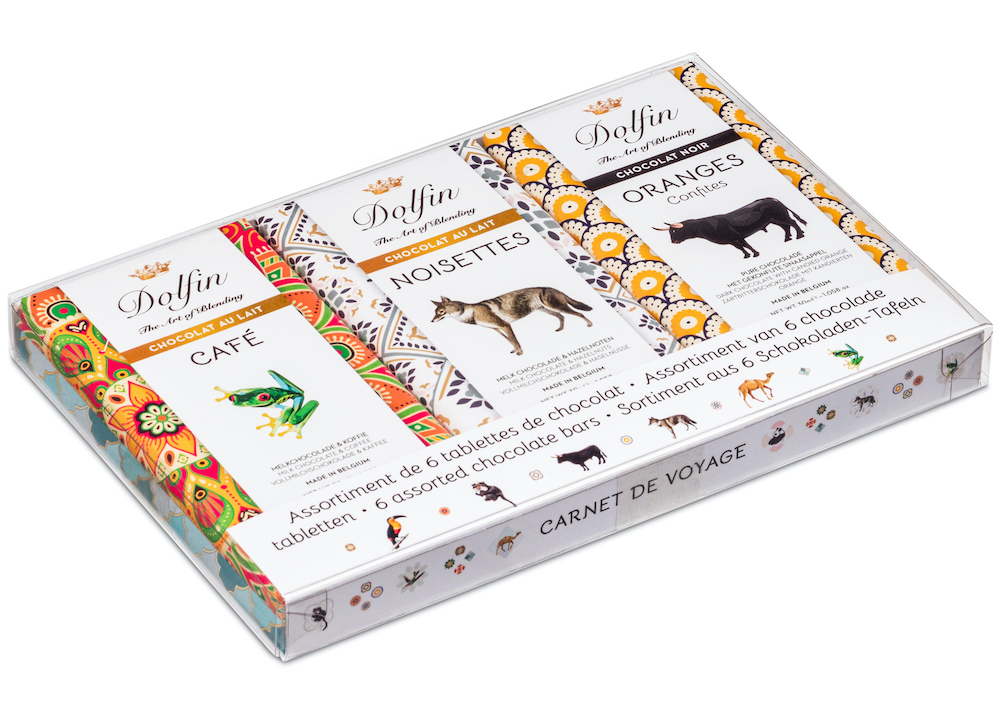 dolfin-carnets-de-voyage-6-tablettes-chocolat-assortiment-6x30g image 2