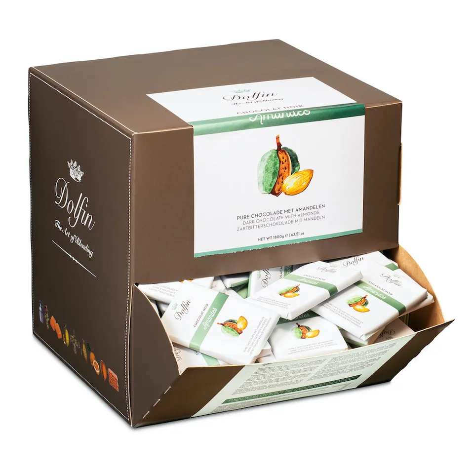 dolfin-tablettes-en-vrac-noir-amandes-carr-s-chocolat image 1