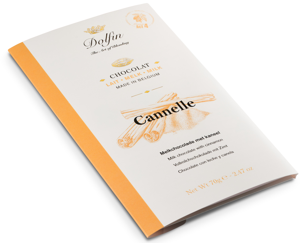 dolfin-collection-cannelle-tablette-chocolat-au-lait-cannelle-37 image 2