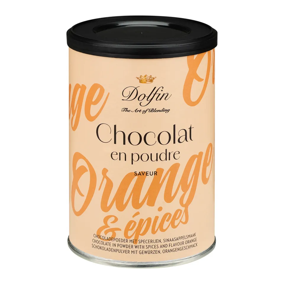 dolfin-chocolat-en-poudre-orange-et-pices-cannelle image 1