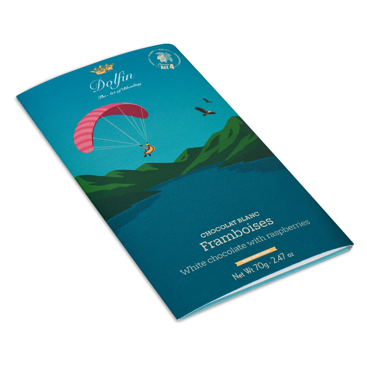 dolfin-vintage-chocolat-blanc-framboise-tablette image 2