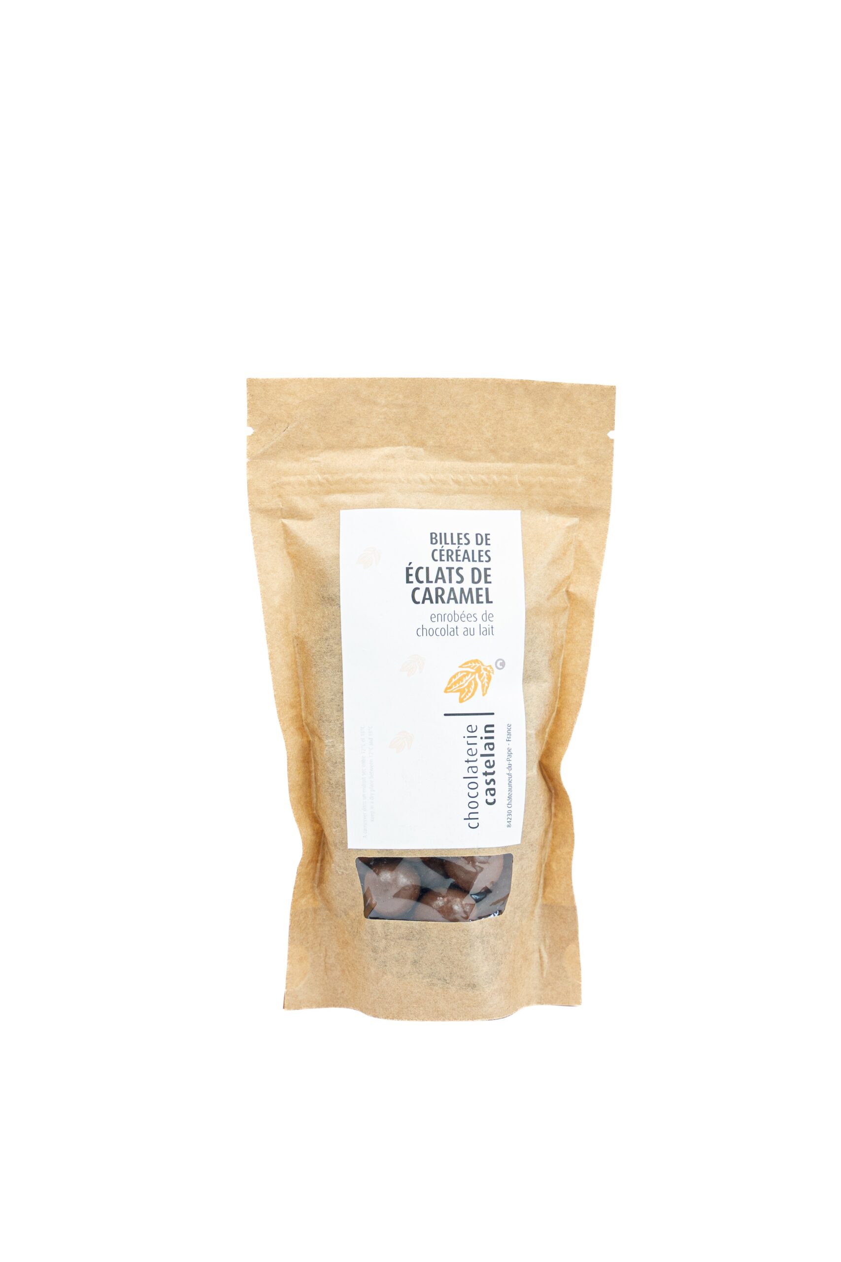 castelain-picorer-billes-c-r-ales-lait-caramel-150g-bio image 2