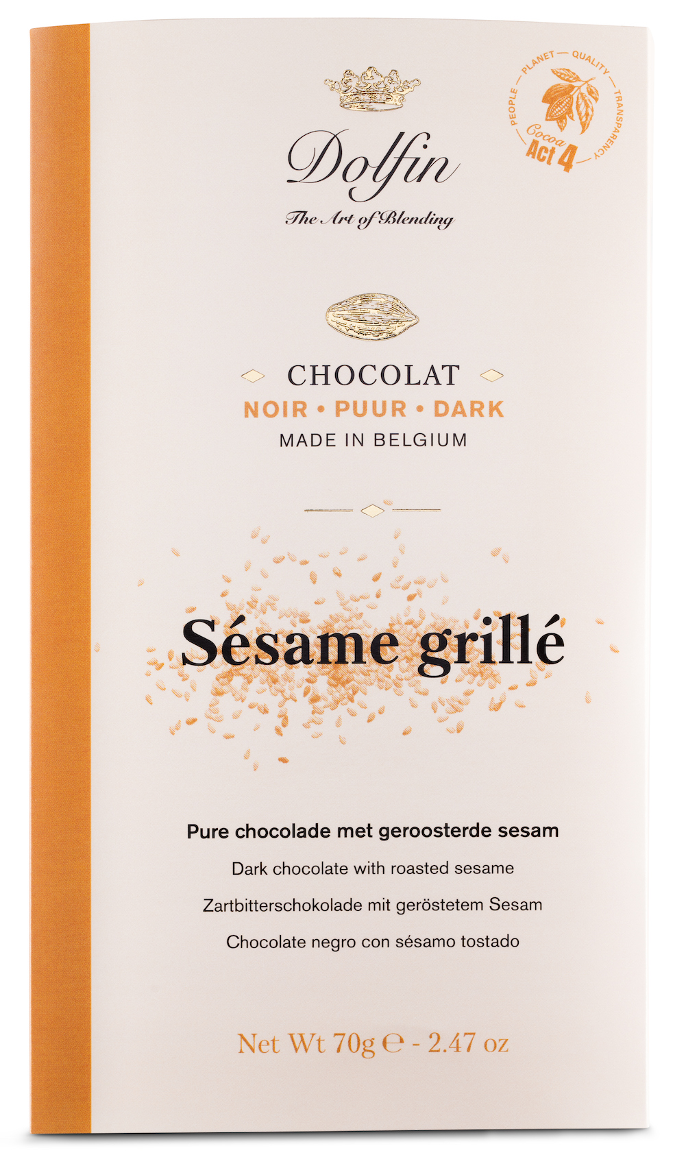 dolfin-s-same-grill-chocolat-noir-60-tablette image 1