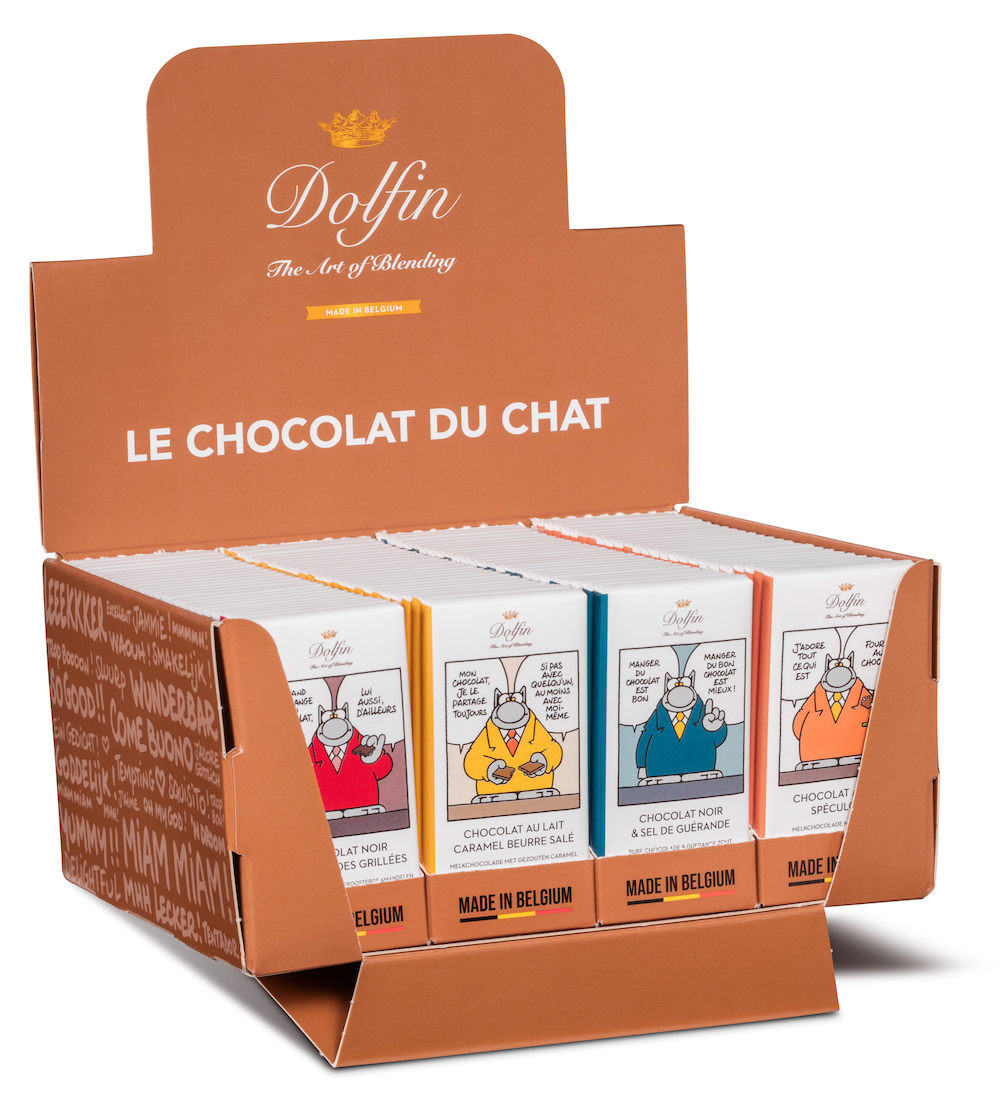 dolfin-le-chat-tablettes-chocolat-100x30g-caramel-sp-culoos-amandes image 2