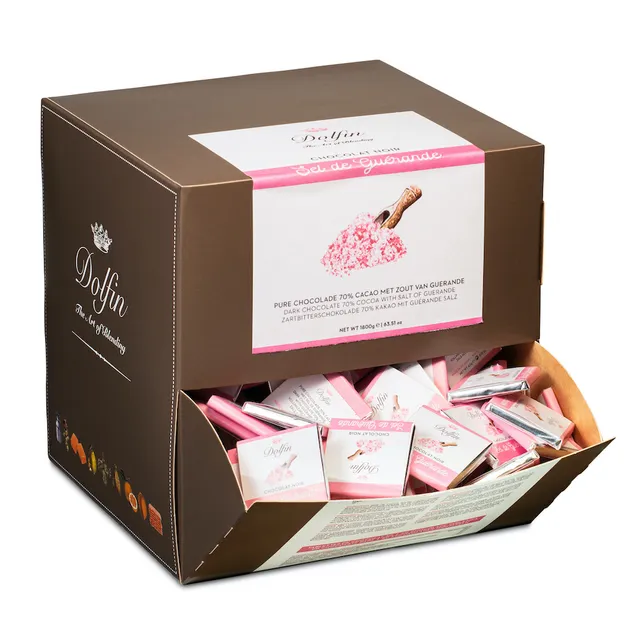 dolfin-napolitains-70-sel-gu-rande-carr-s-chocolat-noir-vrac image 1