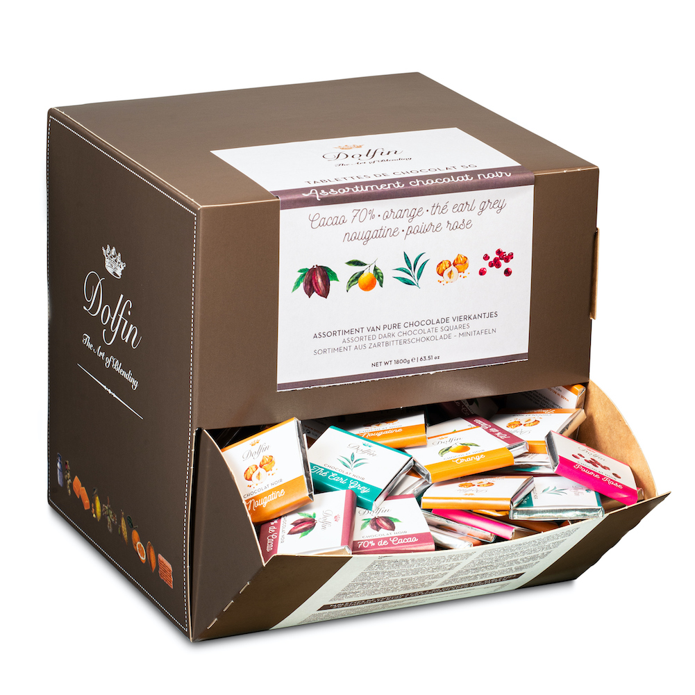 dolfin-mix-chocolat-noir-vrac-carr-chocolat-5-saveurs image 1