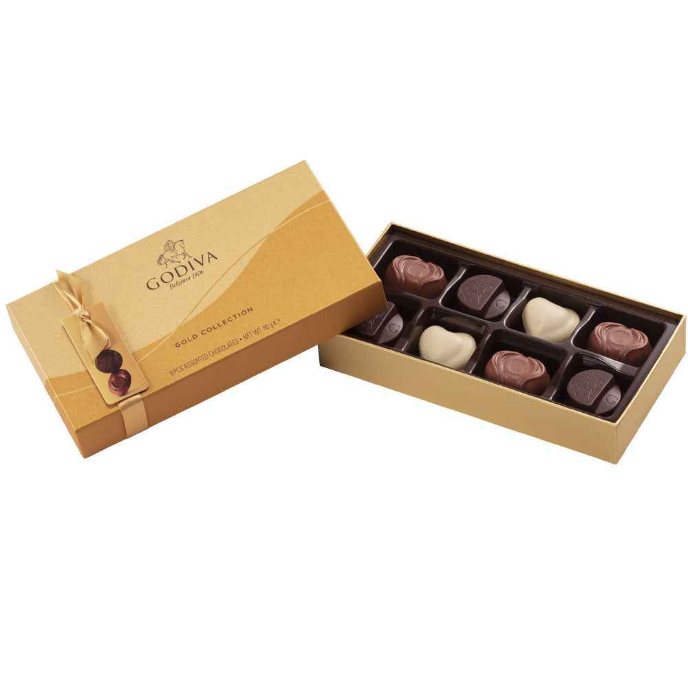 godiva-collection-or-coffret-chocolat-lait-8-pcs-pralin image 2