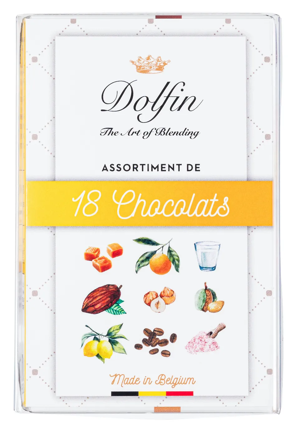 dolfin-tube-18-mini-tablettes-chocolat-assortiment-9-saveurs image 1
