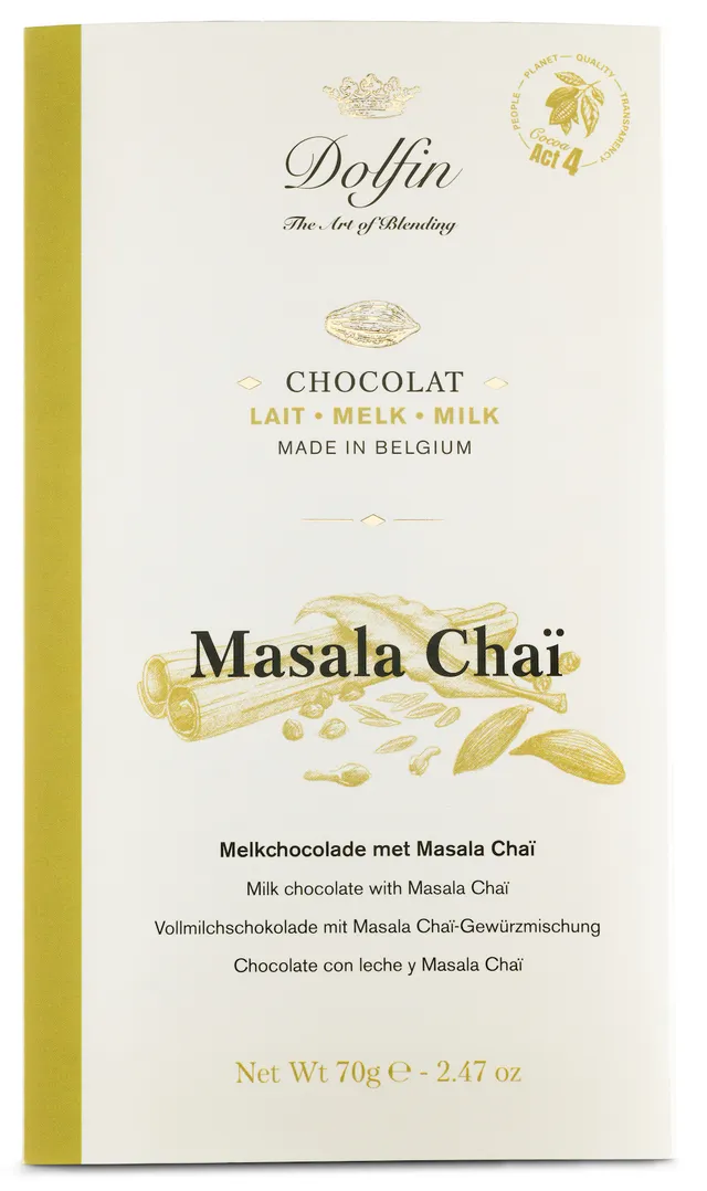 collection-dolfin-chocolat-lait-masala-cha-pices image 1