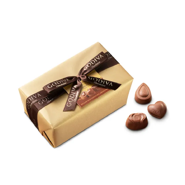 godiva-gold-ballotin-coffret-chocolat-lait-500g-pralin image 1