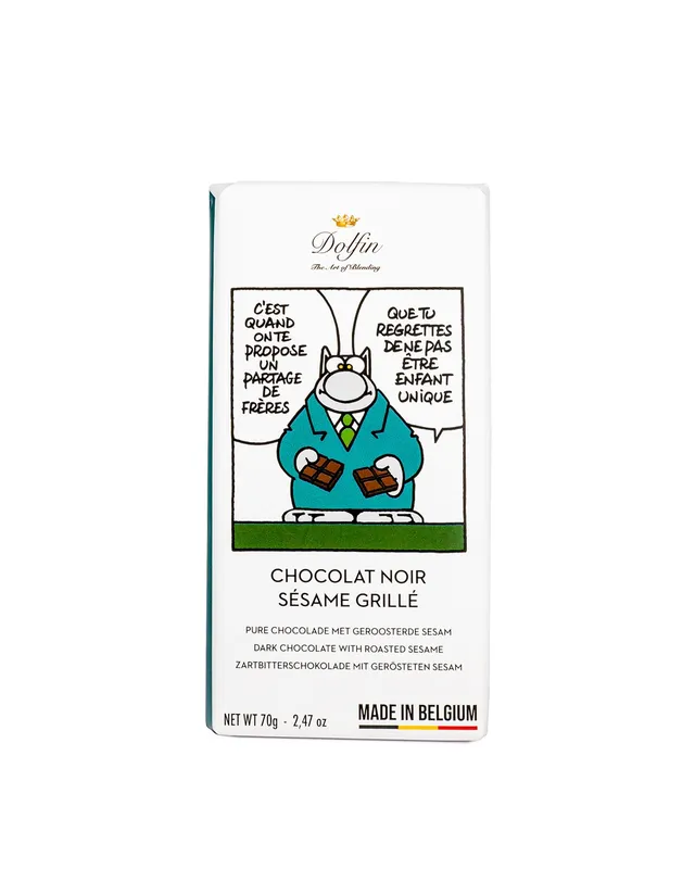 dolfin-le-chat-tablette-70g-chocolat-noir-s-same image 1