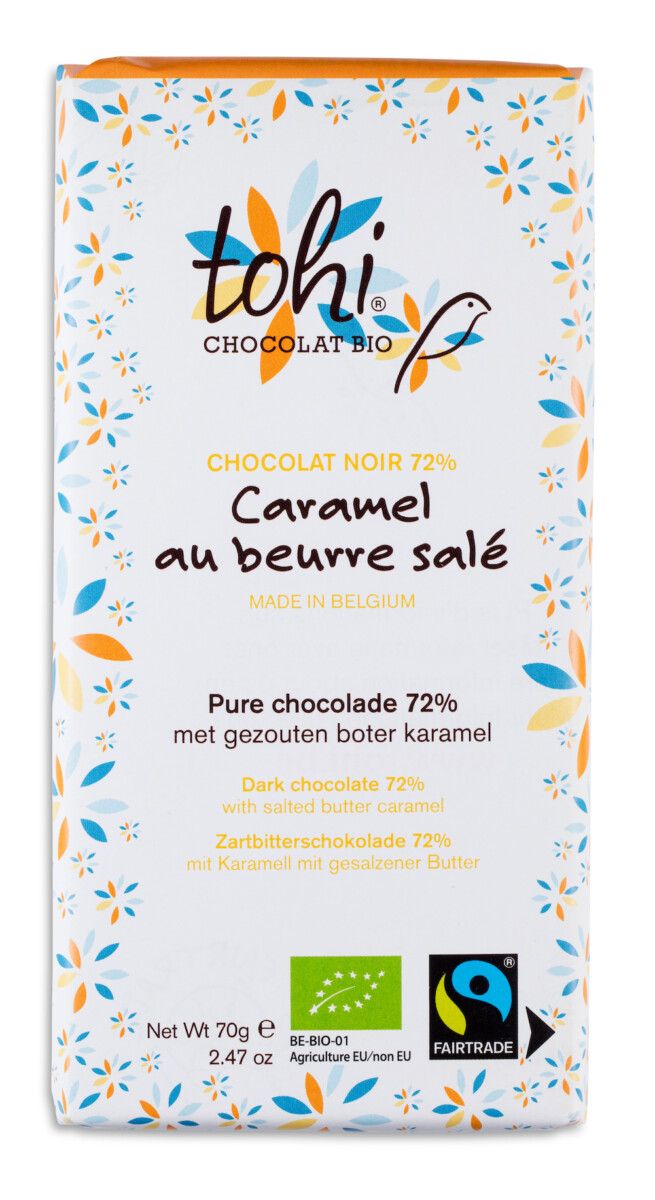 dolfin-noir-caramel-beurre-sal-tablette-bio-70g image 1