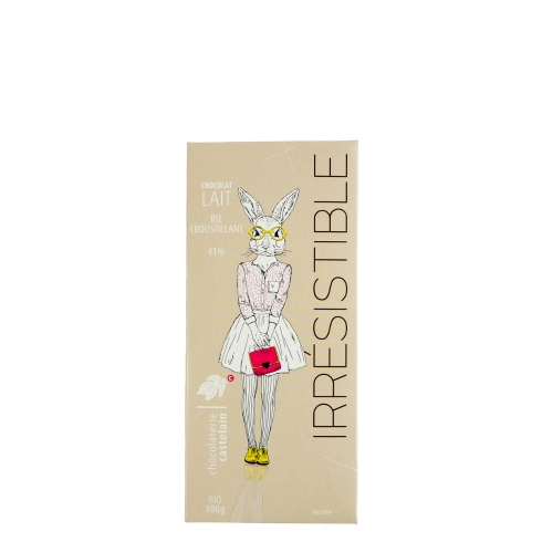 castelain-tablettes-traditions-lait-41-riz-croustillant-bio-100g image 1