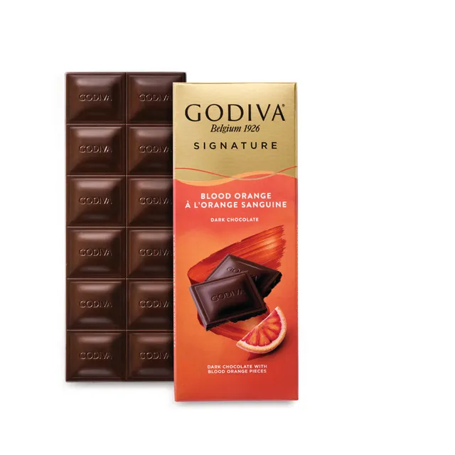 godiva-tablettes-signature-tablette-chocolat-noir-orange-90g image 1