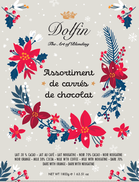 dolfin-hiver-napolitains-chocolat-roses-de-no-l-assortiment-vrac image 3