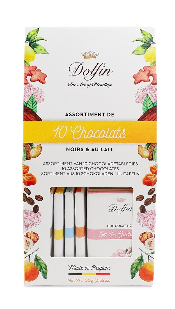 dolfin-carr-s-bo-te-10-mini-tablettes-lait-et-noir image 1