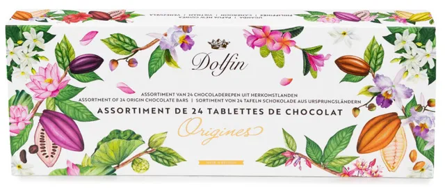 dolfin-coffrets-cadeaux-origines-chocolat-noir-lait-6-origines image 1