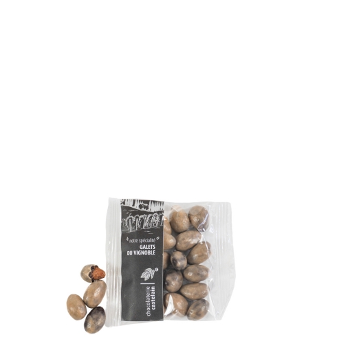 chocolaterie-castelain-picorer-galet-du-vignoble-pochette-50g image 1