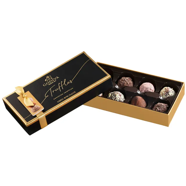 godiva-truffes-au-chocolat-bo-te-truffes-8-pcs-assorties image 1