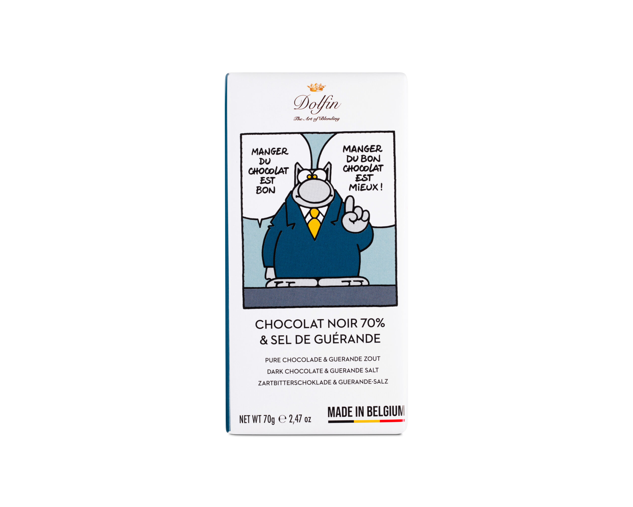 dolfin-le-chat-70-sel-gu-rande-tablette-chocolat-noir-70g image 3