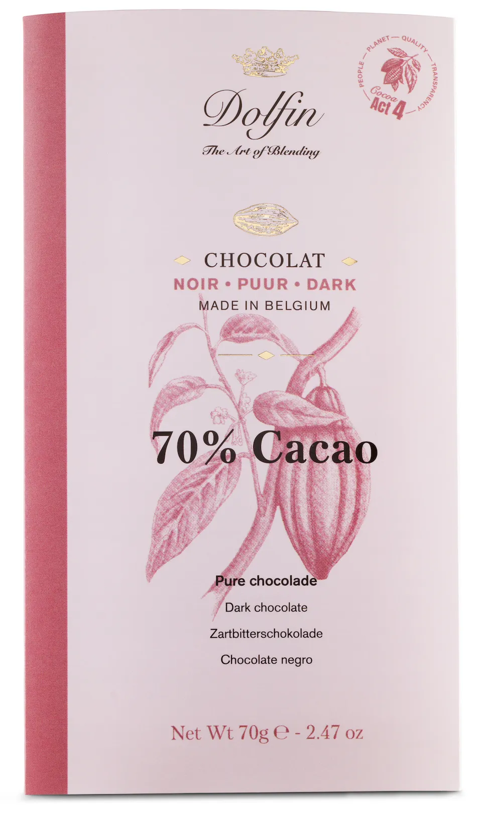 dolfin-collection-70-tablette-chocolat-noir-intense image 1