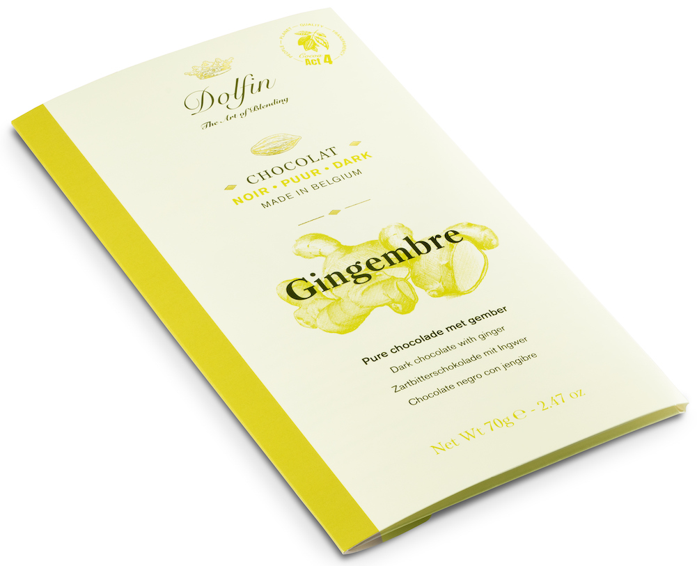 dolfin-collection-gingembre-frais-tablette-chocolat-60-cacao image 2