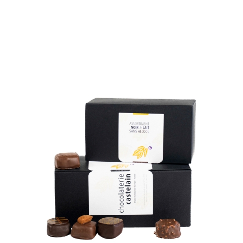 castelain-ballotins-assortiment-chocolats-noir-lait-450g image 1