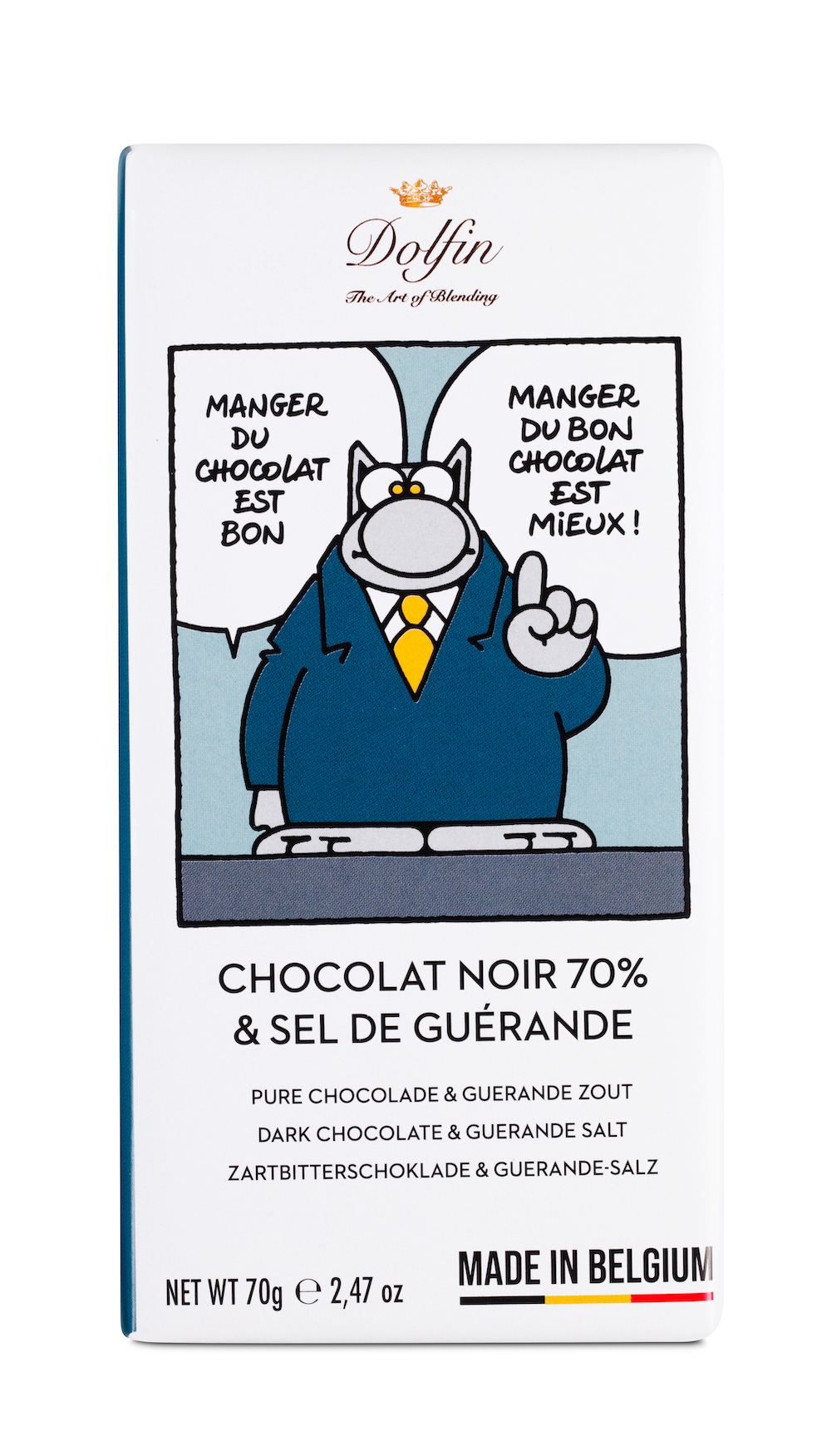 dolfin-le-chat-70-sel-gu-rande-tablette-chocolat-noir-70g image 4