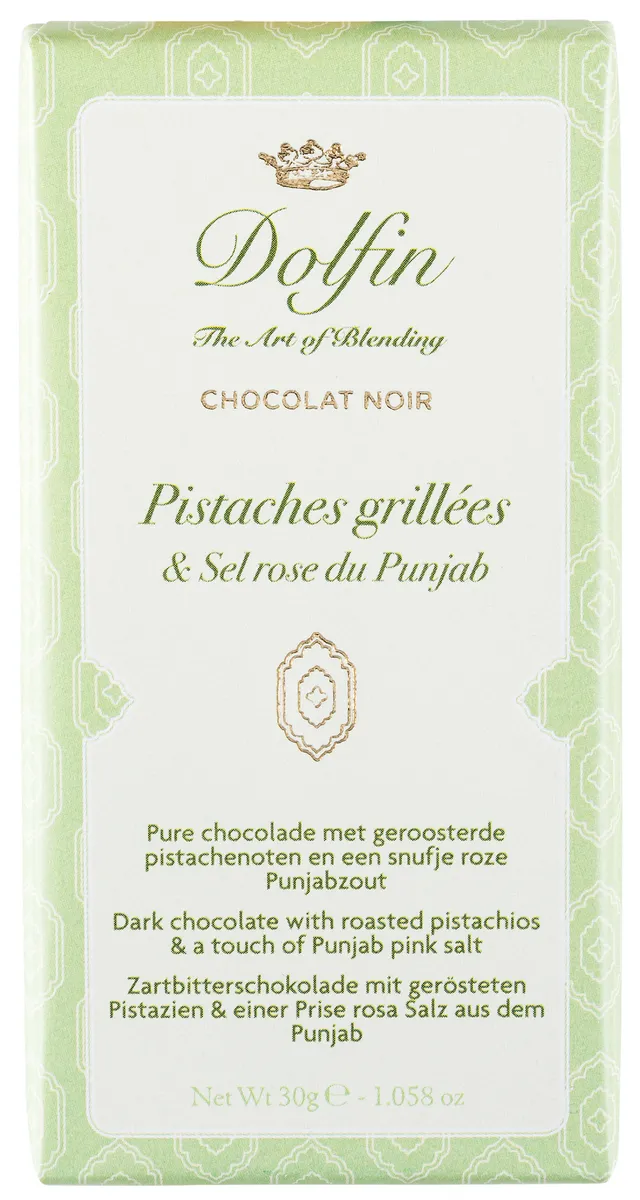 dolfin-sucr-sal-pistaches-sel-rose-tablette-noir-30g image 1