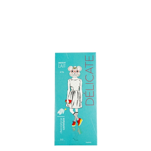 castelain-mini-format-tablette-lait-41-bio-30g image 1