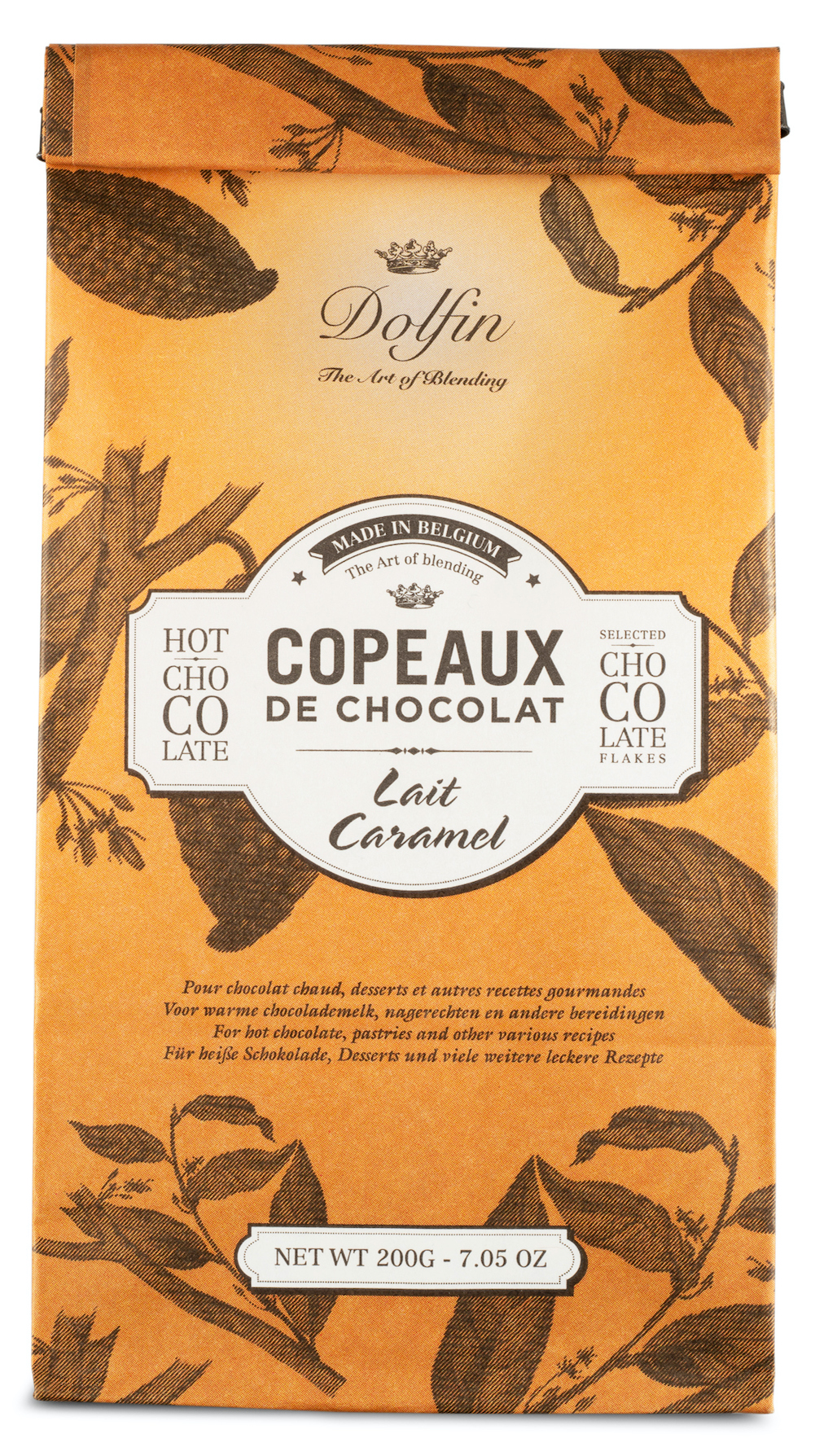 dolfin-copeaux-lait-caramel-copeaux-chocolat-200g image 1