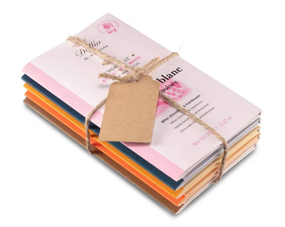 dolfin-coffrets-assortiment-5-tablettes-mixtes-coffret-chocolat image 1
